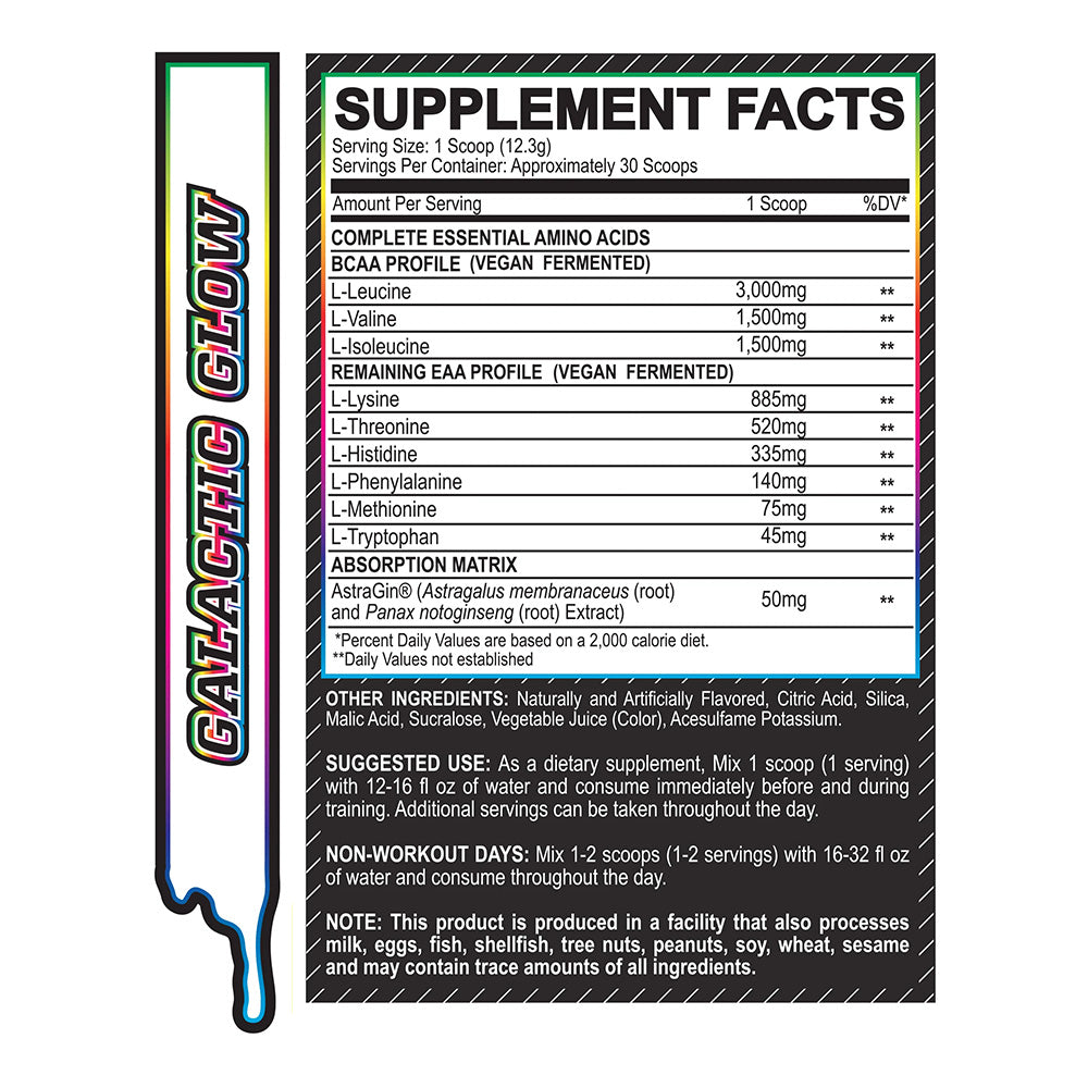 MyoBlox 24/7 Aminos Galactic Glow (30 doses)