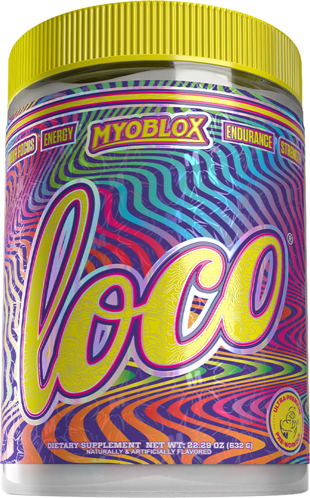 MyoBlox Loco Pre-workout Rainbow Haze (40 doses)