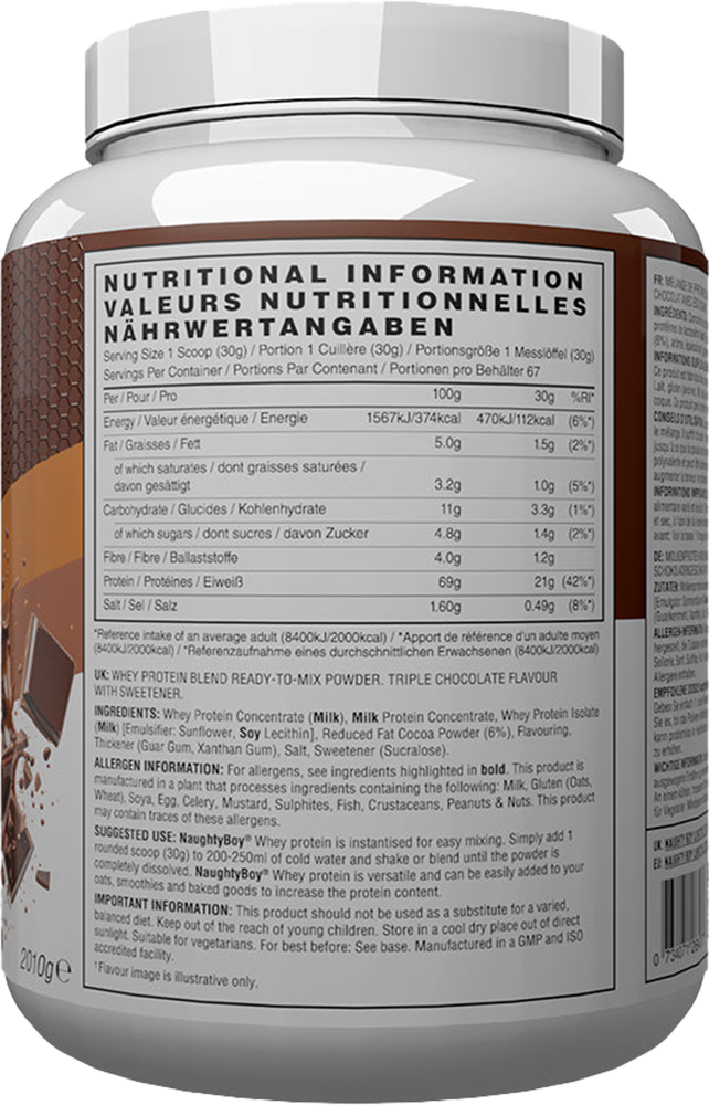 Naughty Boy Advanced Whey Protein