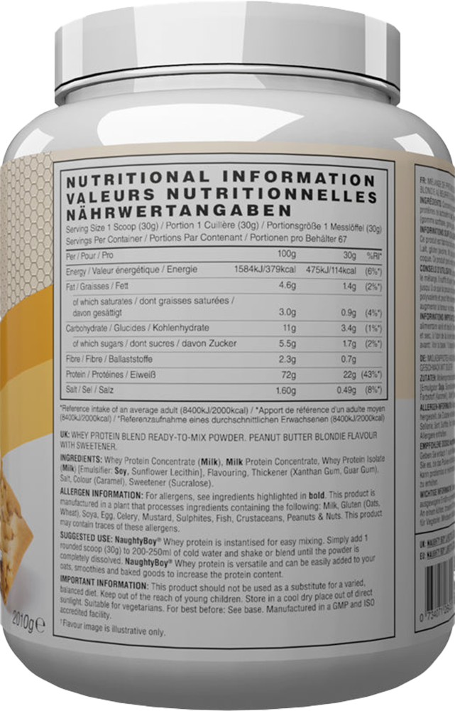 Naughty Boy Advanced Whey Protein
