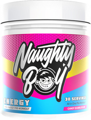 Naughty Boy Energy Pre-Workout Candy Bubblegum (390 g)