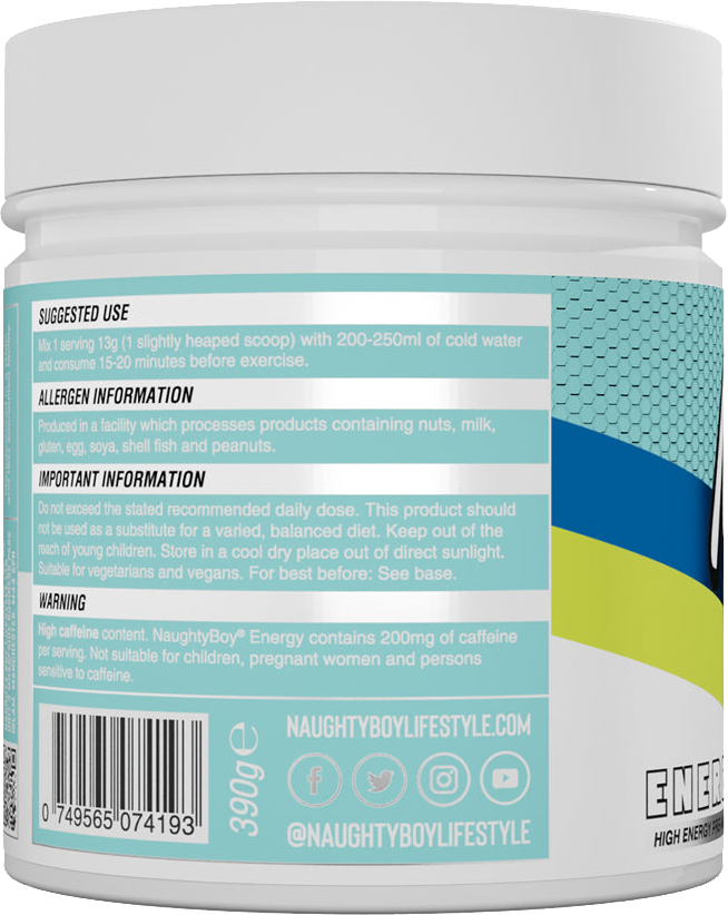 Naughty Boy Energy Pre-Workout Citrus Dream (390 g)