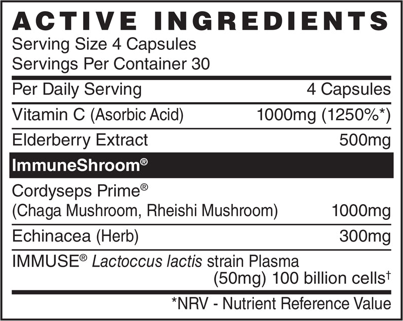 Naughty Boy Winter Soldier ImmuneShroom (120 caps)