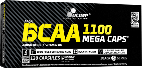 Olimp BCAA 1100 Mega Caps (120 gélules)