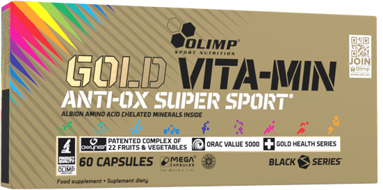 Olimp Vitamin Gold Anti-OX Super Sport (60 gélules)