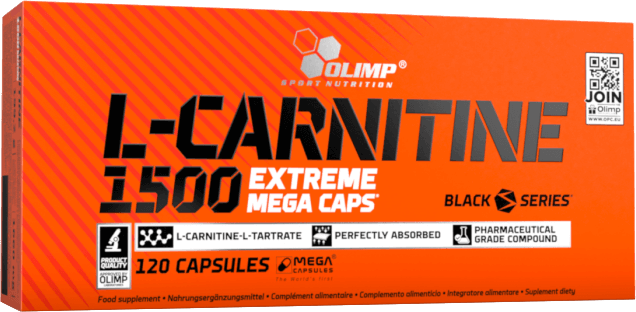 Olimp L-Carnitine 1500 Extreme Mega gélules (120 gélules)