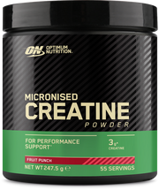 Optimum Nutrition Micronised Creatine Powder Fruit Punch (247,5 g)