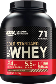 Optimum Nutrition Gold Standard 100% Whey Chocolat Noisette (2270 g)