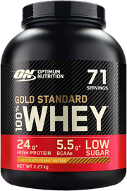 Optimum Nutrition Gold Standard 100% Whey Chocolat Beurre de cacahuètes (2270 g)