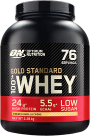 Optimum Nutrition Gold Standard 100% Whey French Vanilla Cream (2280 g)