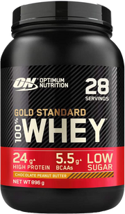Optimum Nutrition Gold Standard 100% Whey Chocolat Beurre de cacahuètes (896 g)