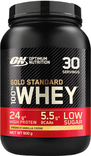 Optimum Nutrition Gold Standard 100% Whey French Vanilla Cream (900 g)
