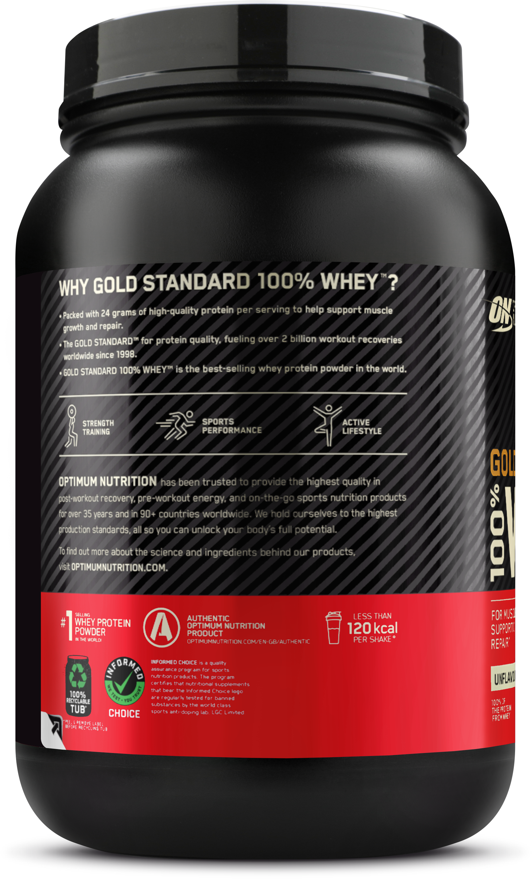 Optimum Nutrition Gold Standard 100% Whey Neutre (900 g)