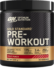 Gold Standard Pre-Workout Fruit Punch (330 g)