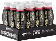 Optimum Nutrition High Protein Shake Fraise (12 x 330 ml)