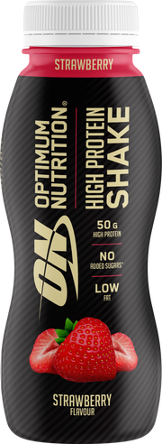 Optimum Nutrition High Protein Shake Fraise (12 x 500 ml)