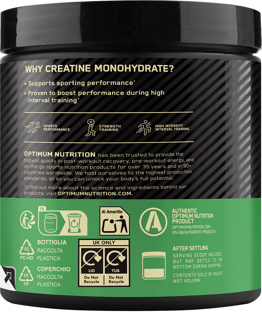 Optimum Nutrition Creatine Powder (187 g)