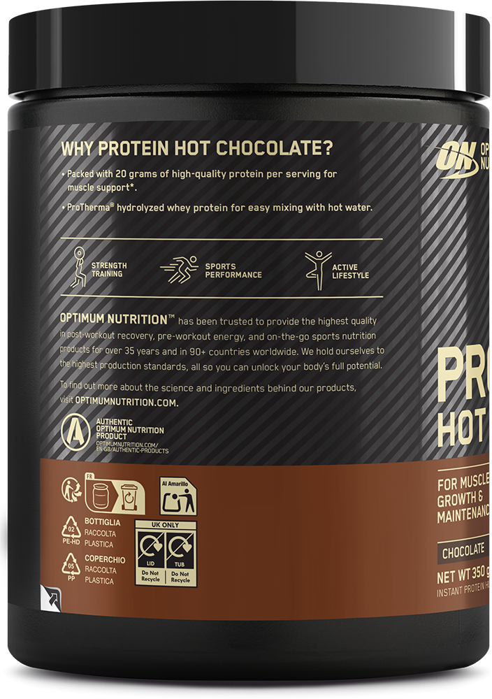 Optimum Nutrition Protein Hot Chocolate Chocolat (350 g)