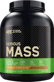 Optimum Nutrition Serious Mass Chocolat Beurre de cacahuètes (2724 g)