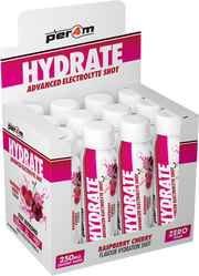 PER4M Hydrate Advanced Electrolyte Shot Framboise Cerise (12 x 100 ml)