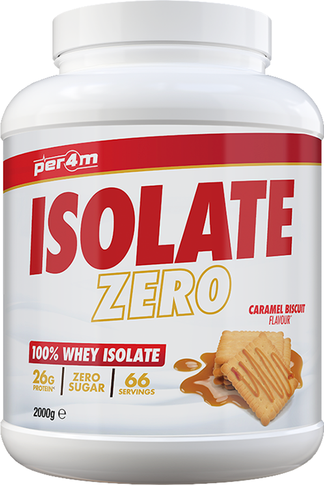 PER4M Isolate Zero Caramel Biscuit (2000 g)
