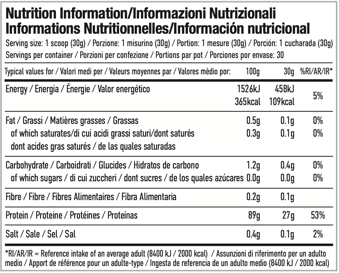 PER4M Isolate Zero Chocolate Brownie Batter (2000 g)