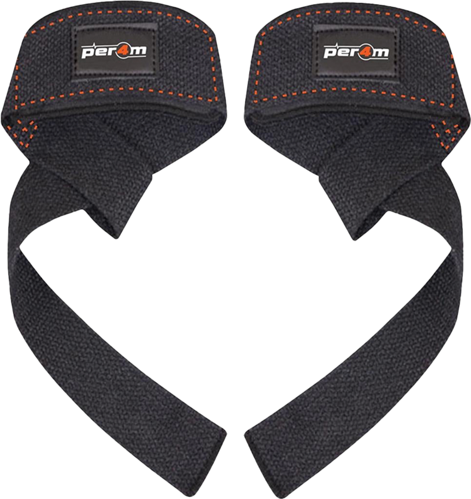 PER4M Lifting Straps (Black)