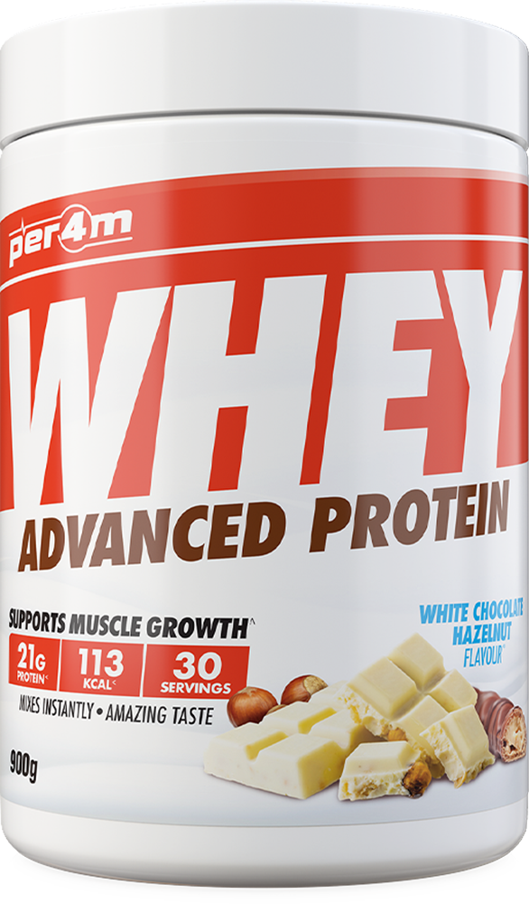 PER4M Whey Protein Chocolat blanc Noisette (900 g)
