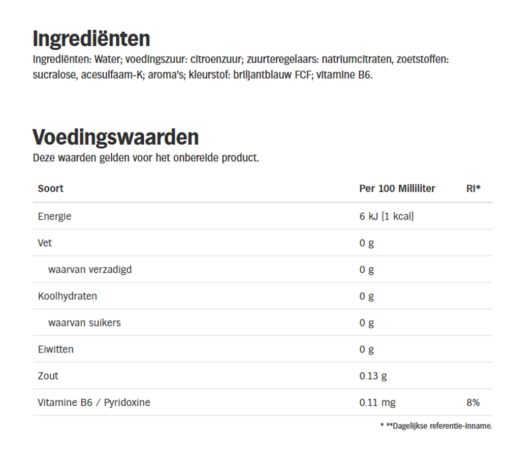 Powerade Zero Sugar (500 ml)