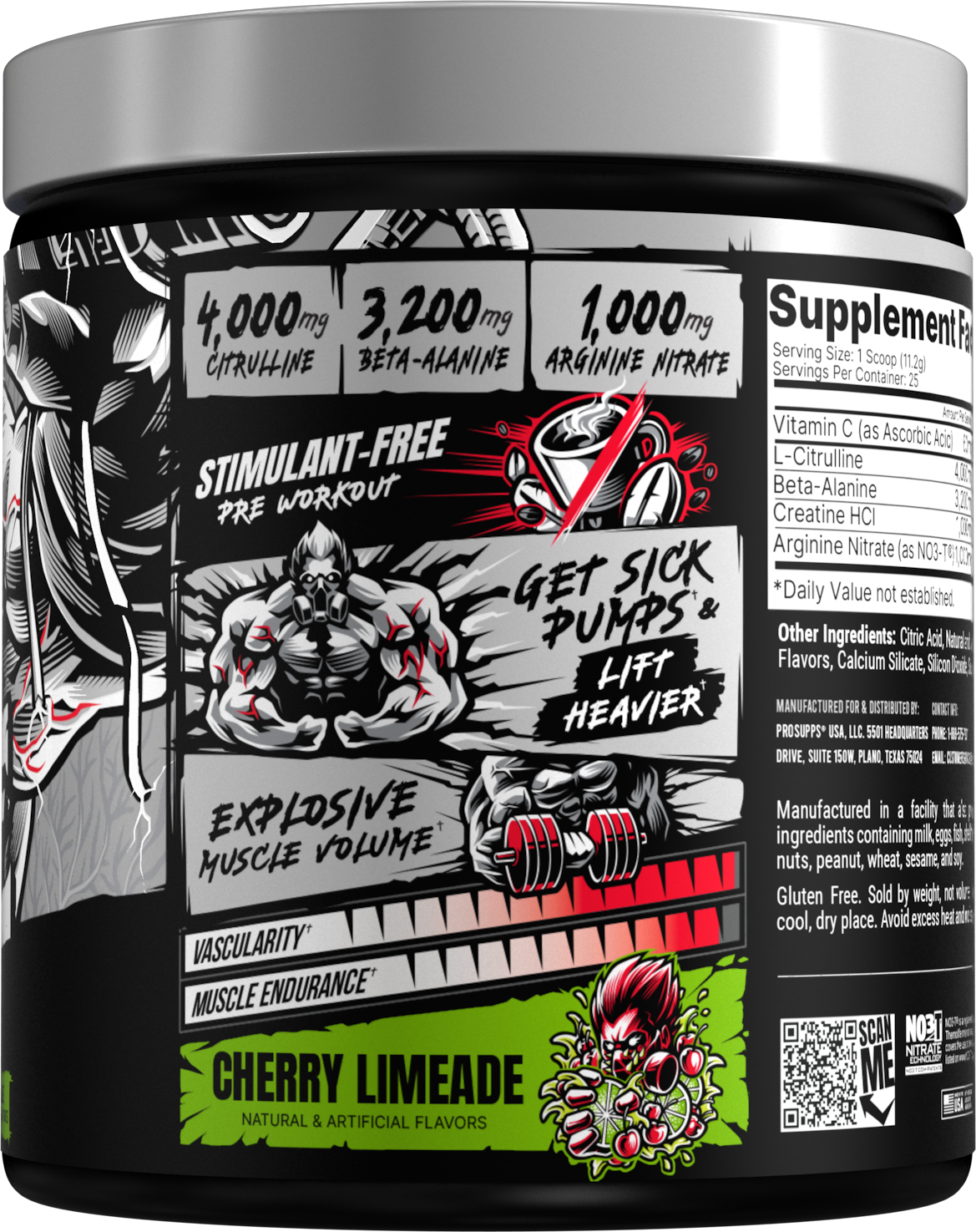 ProSupps HYDE Max Pump Cherry Limeade (280 g)