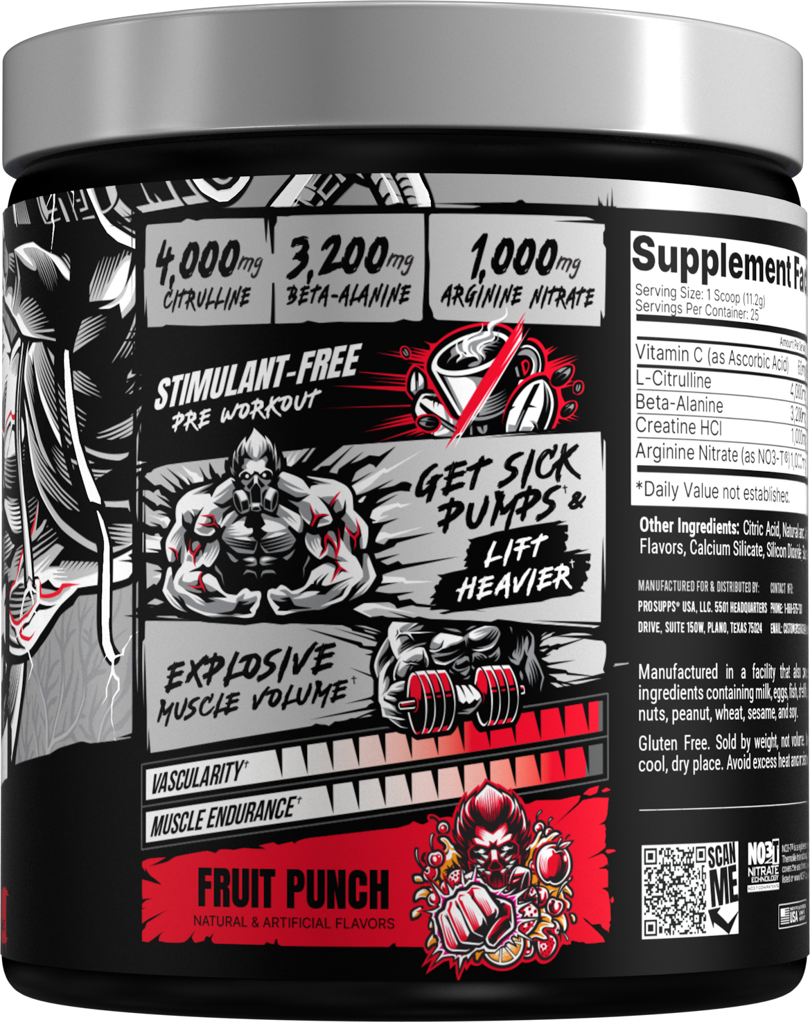 ProSupps HYDE Max Pump Fruit Punch (280 g)