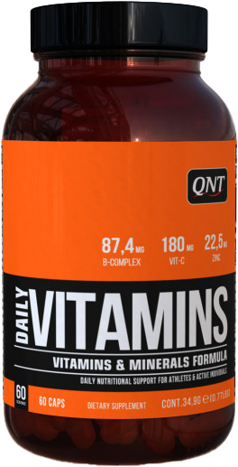 QNT Daily Vitamins (60 gélules)