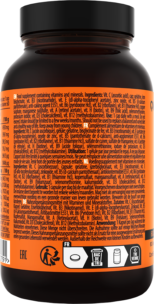 QNT Daily Vitamins (60 gélules)