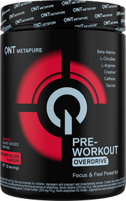 QNT Overdrive Pre-Workout Raspberry Killer (390 g)