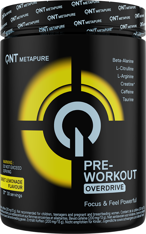 QNT Overdrive Pre-Workout Sweet Lemonade (390 g)