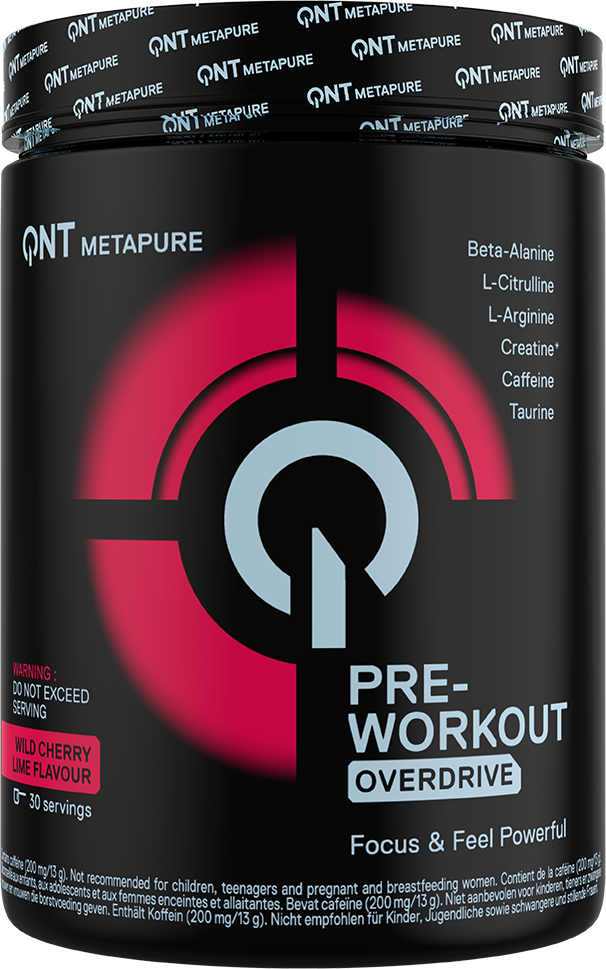 QNT Overdrive Pre-Workout Wild Cherry Lime (390 g)