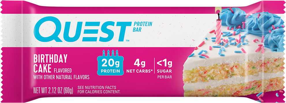 Quest Bar Birthday Cake (12 x 60 g)
