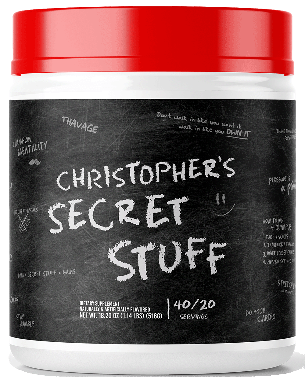 RAW CBUM Thavage Pre-workout