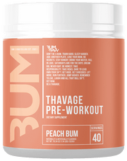 RAW CBUM Thavage Pre-workout Peach Bum (520 g)