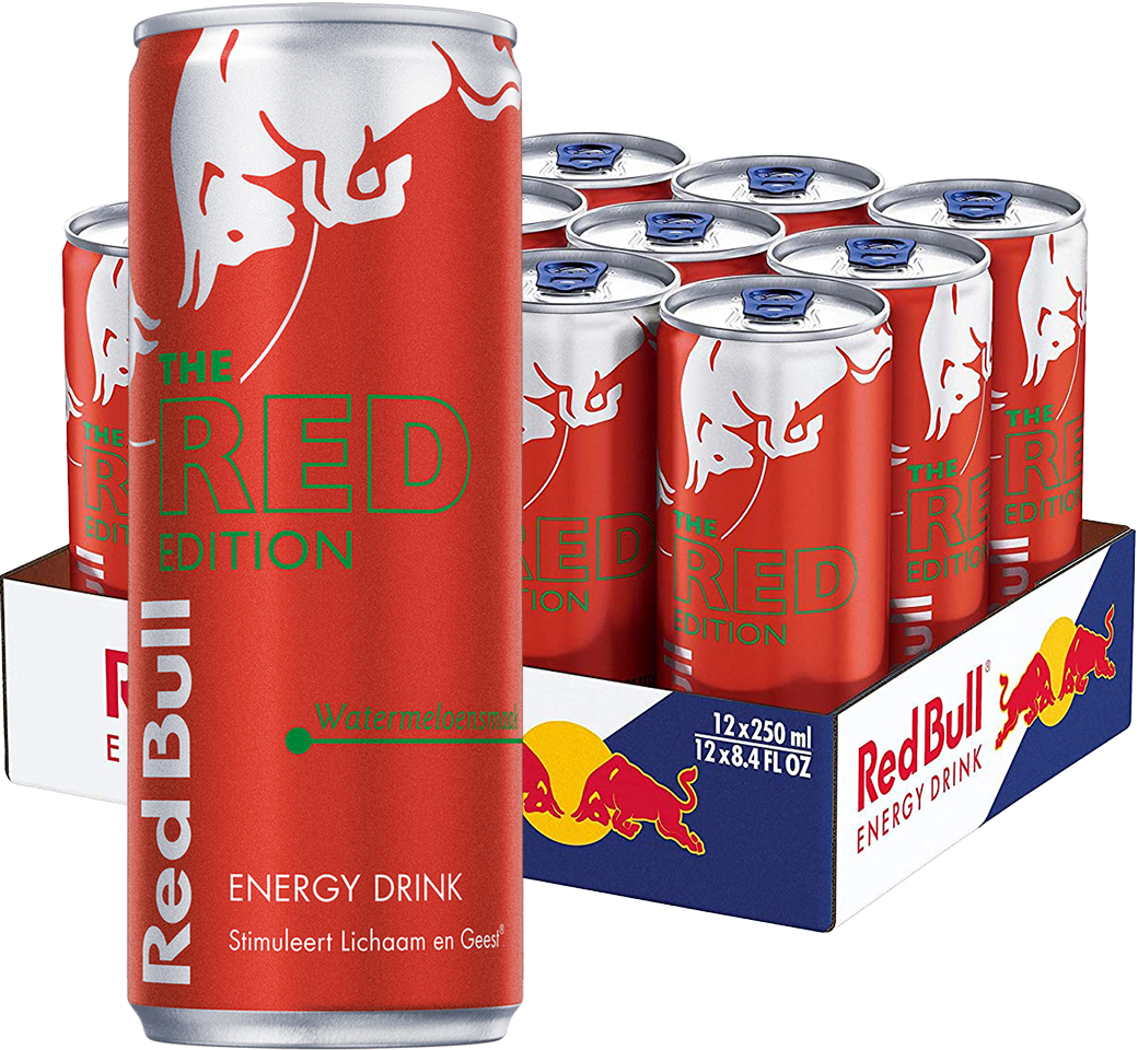 Red Bull Red Edition Pastèque (12 x 250 ml)