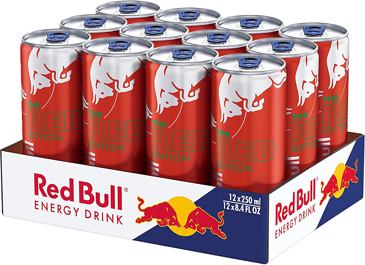 Red Bull Red Edition Pastèque (12 x 250 ml)