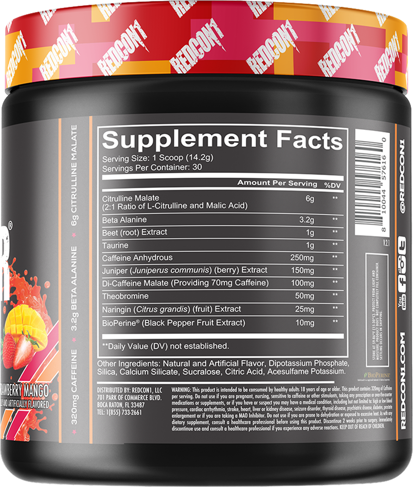 Total War Fraise Mangue (441 g)