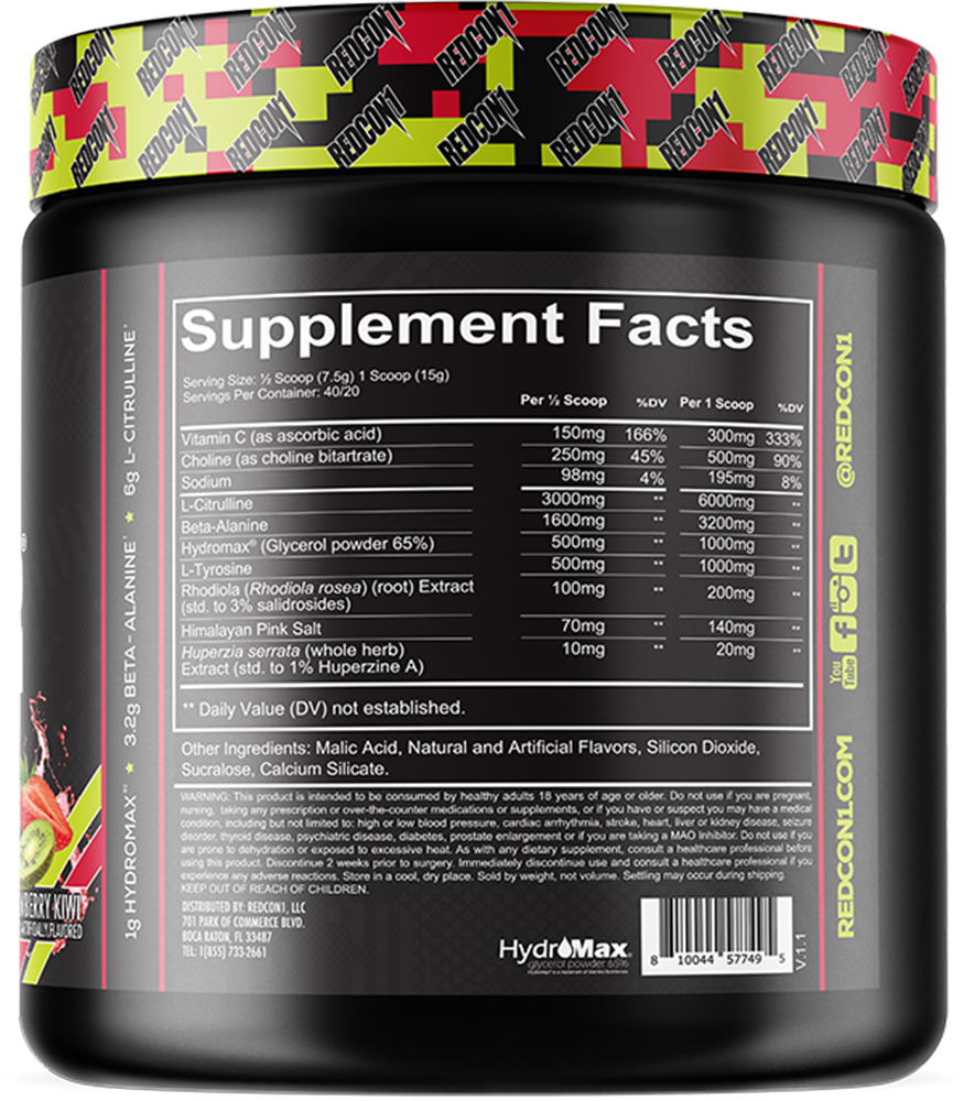 Total War Pump Fraise Kiwi (20 doses)