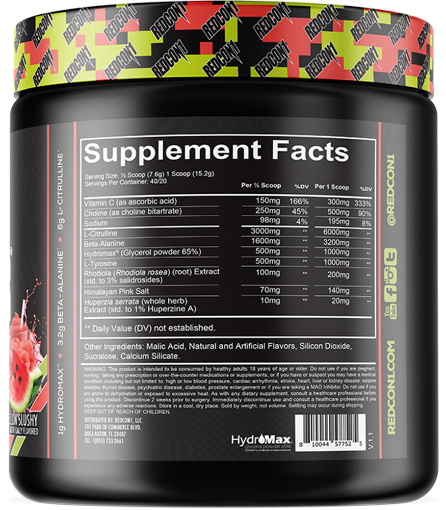 Total War Pump Watermelon Slushy (20 doses)