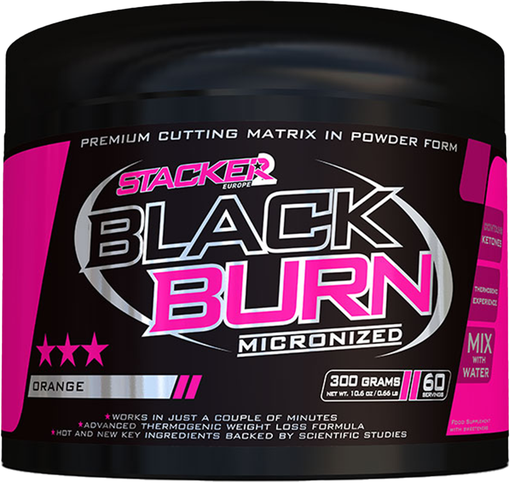 Black Burn Micronized Orange (300 g)