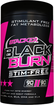 Stacker2 Black Burn Stim Free (90 gélules)