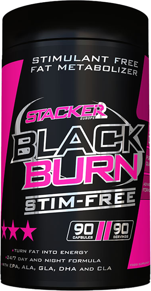 Stacker2 Black Burn Stim Free (90 gélules)