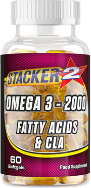 Stacker2 Omega3-2000 (60 gélules)