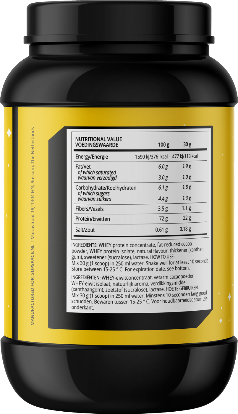 Supspace Milky Whey Protein Chocolat (1800 g)