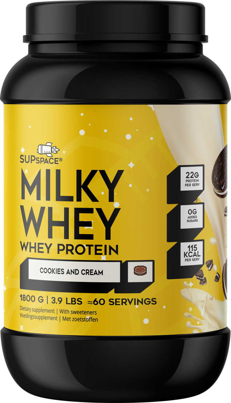 Supspace Milky Whey Protein Cookies & Cream (1800 g)
